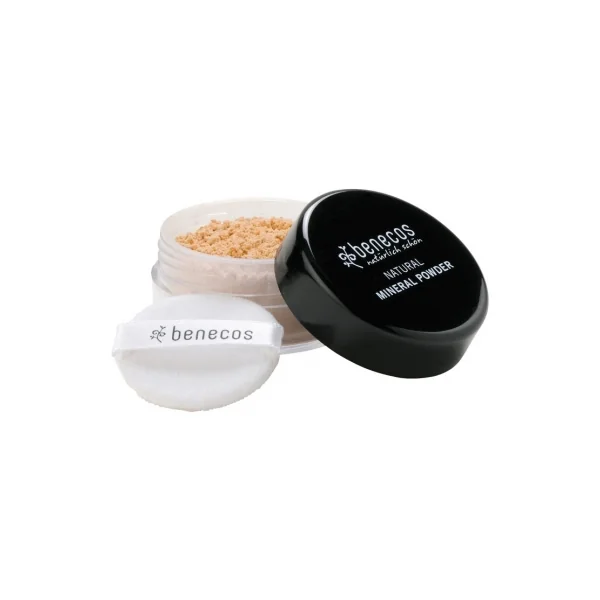 Benecos Poudre Minérale Naturelle Matifiante 6 g - Teinte : Sand