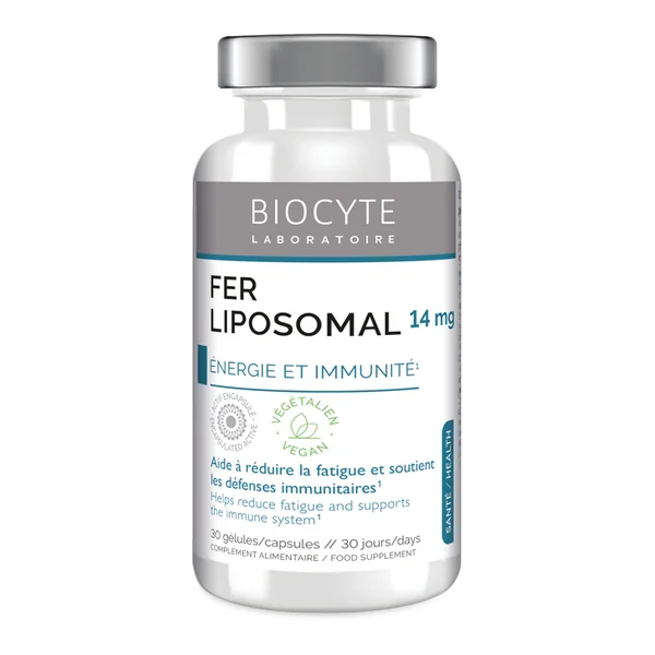 Biocyte Fer Liposomal gélules