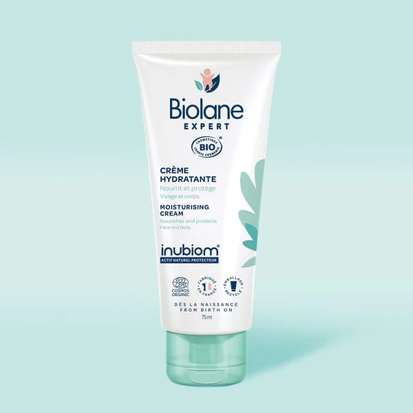 BIOLANE EXPERT - Crème Hydratante Visage et Corps Bio, 75ml