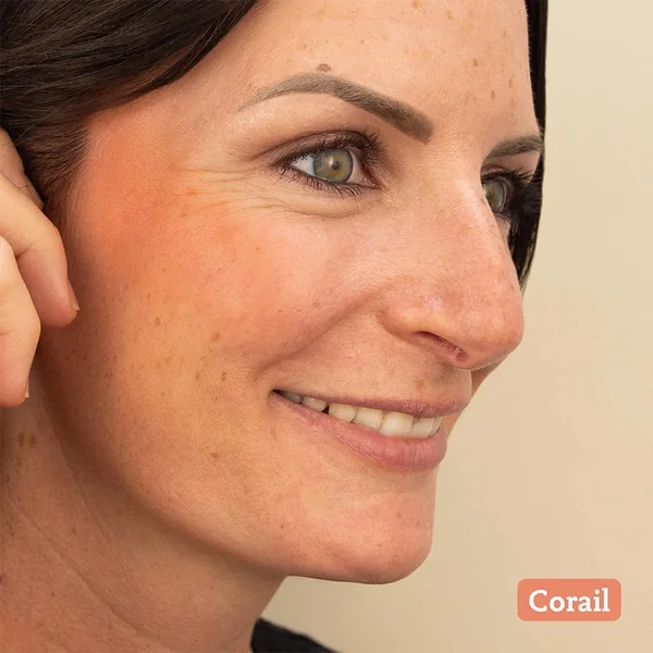 Blush solide crème aux pigments minéraux