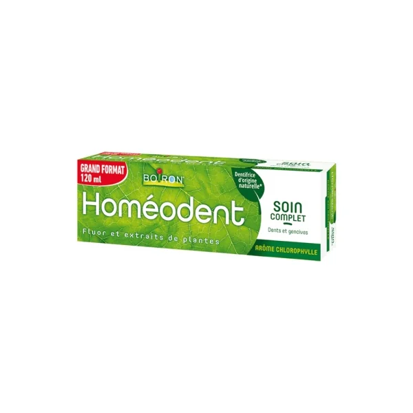 Boiron Homéodent Soin Complet Dents et Gencives 120 ml - Arôme : Chlorophylle
