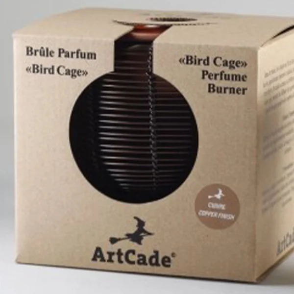 Brûle parfum Bird Cage Cuivre