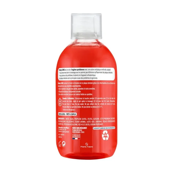 CARE - Bain de Bouche Quotidien Action Antiplaque Renforcée, 500ml