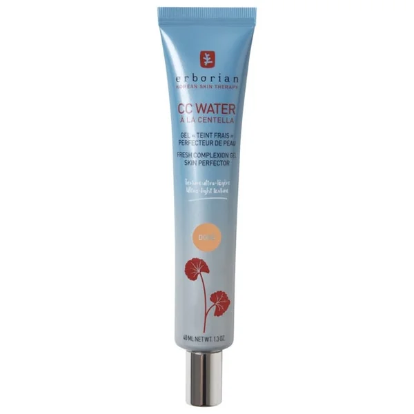 CC WATER - Gel Teint Frais Perfecteur de Peau - Teinte Dorée - Peaux Sèches, 40ml