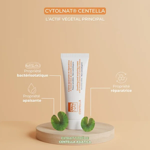 CENTELLA - Crème Apaisante et Réparatrice - Visage et Corps - Peaux Sensibles, 50ml