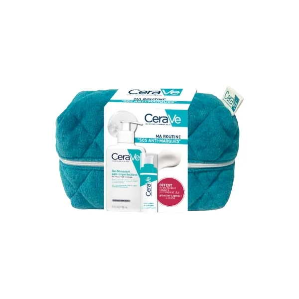 CeraVe Gel Moussant Anti-Imperfections 236 ml + Sérum Rétinol Anti-Marques 30 ml
