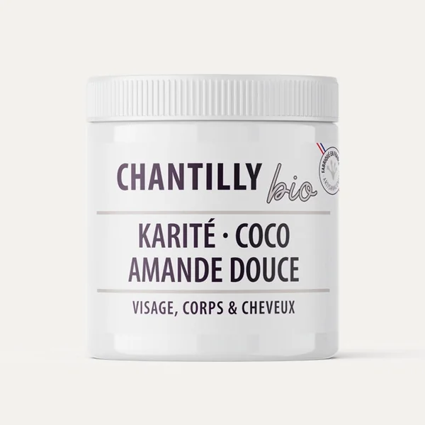 Chantilly BIO Crème nourrissante - Karité, Coco, Figue de Barbarie