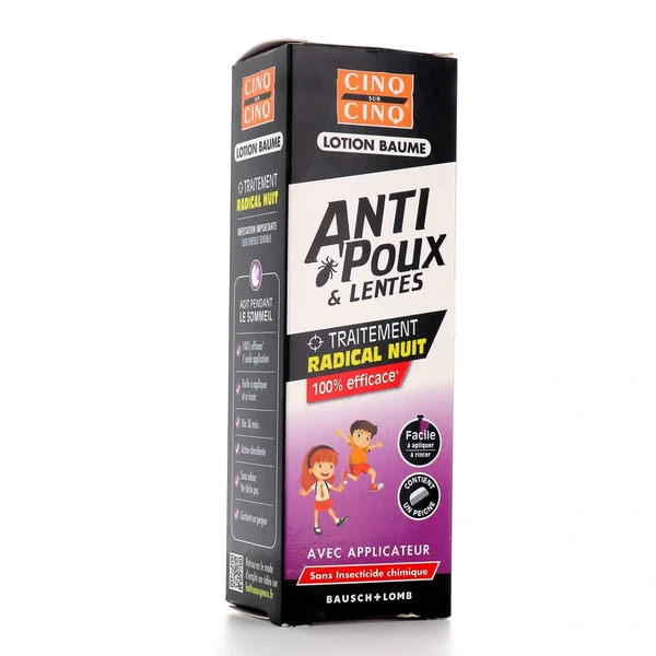 Cinq sur Cinq Lotion Baume Anti-poux et Lentes