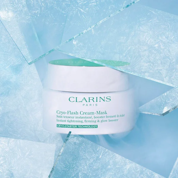 Clarins - Cryo-Flash Masque-Crème Soin Masque Anti-ge