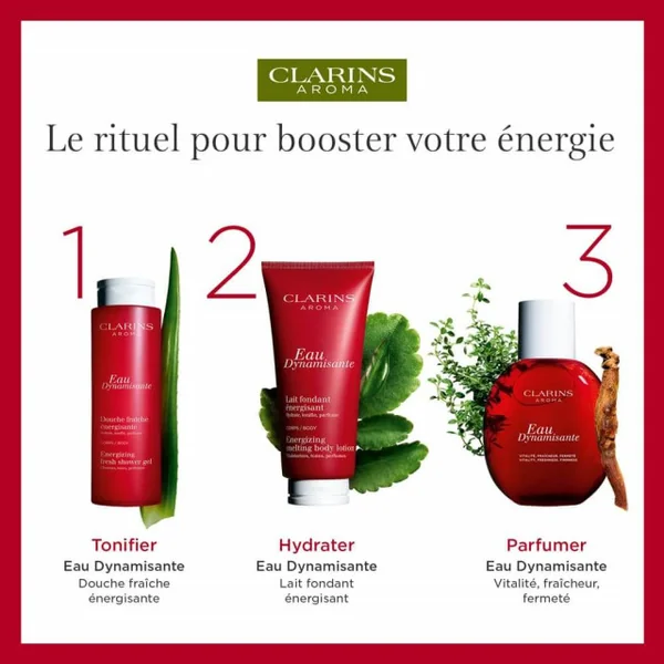 Clarins - Eau Dynamisante Gel Douche Frais Énergisant - Toutes Peaux