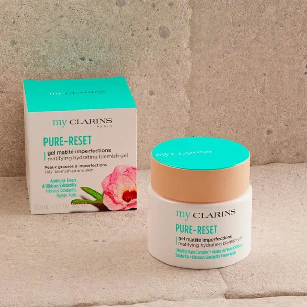 Clarins - PURE-RESET Gel matité imperfections - Peaux grasses à imperfections