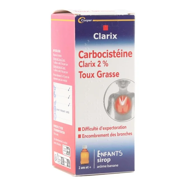 Clarix expectorant enfants sirop