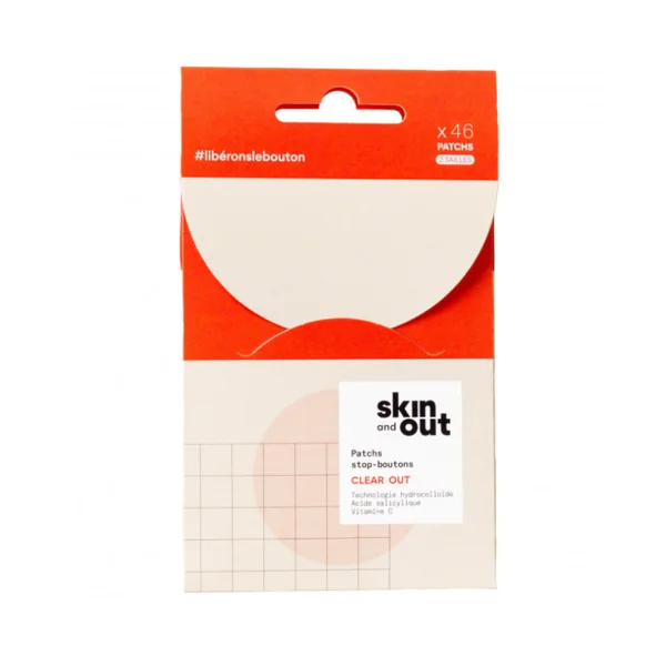 CLEAR OUT Patchs stop-boutons, x46