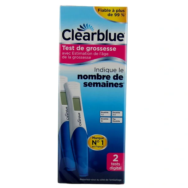 Clearblue Test De Grossesse Digital Estimation De l'ge De Grossesse