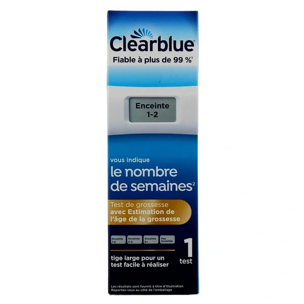 Clearblue Test De Grossesse Digital Estimation De l'ge De Grossesse