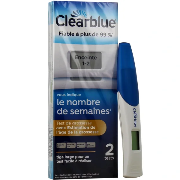 Clearblue Test De Grossesse Digital Estimation De l'ge De Grossesse