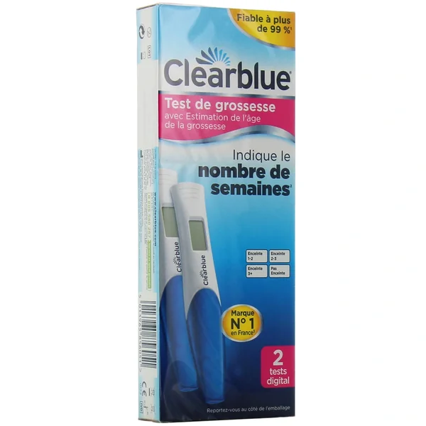 Clearblue Test De Grossesse Digital Estimation De l'ge De Grossesse