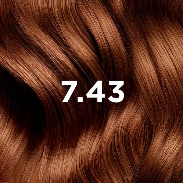 COLORATION - 7.43 - Blond Cuivré Doré Coloration Permanente, 112ml