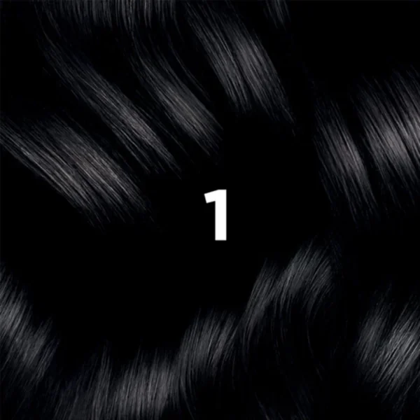 Coloration Teinte 1 Noir 50ml + 50ml + 12ml