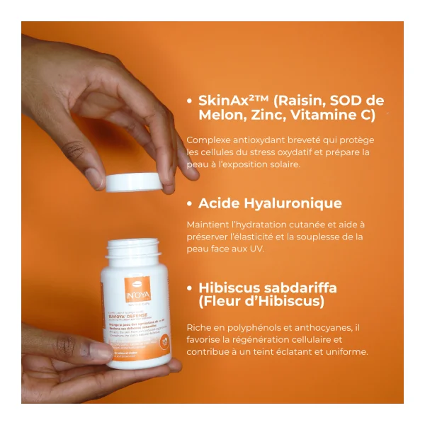 Complément alimentaire protection solaire SUN’OYA® DEFENSE