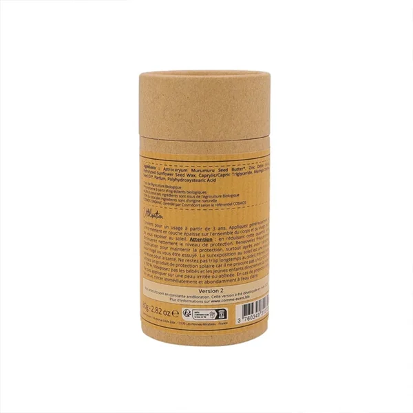 Creme solaire minerale à l'huile de Moringa SPF 30