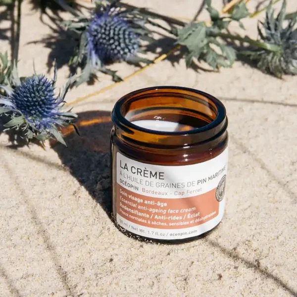 Crème anti âge à l'huile de graines de pin maritime et plantes littoral Atlantique BIO