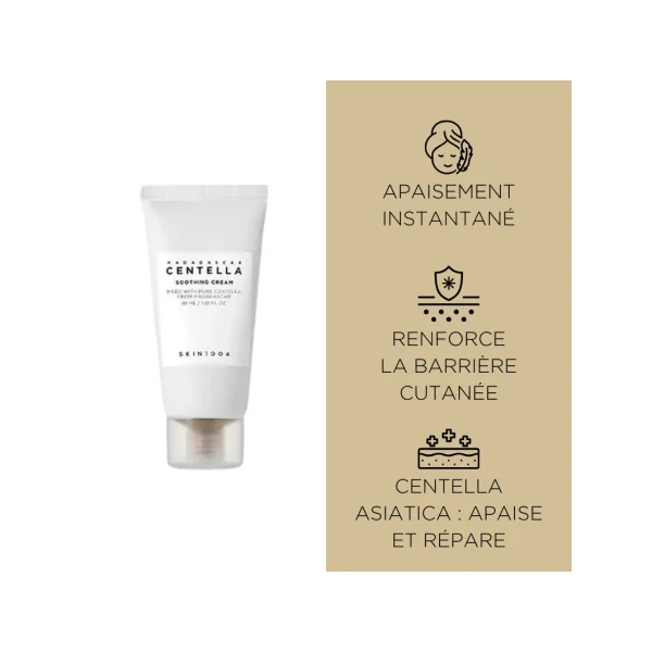 CRÈME APAISANTE À LA CENTELLA ASIATICA 30ML