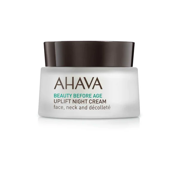 Crème de nuit liftante visage, cou et décolleté Ahava - 50 ml