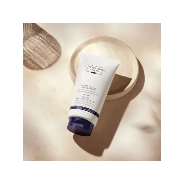 Crème de nuit réparatrice à la fleur de lotus blanche 150 ml