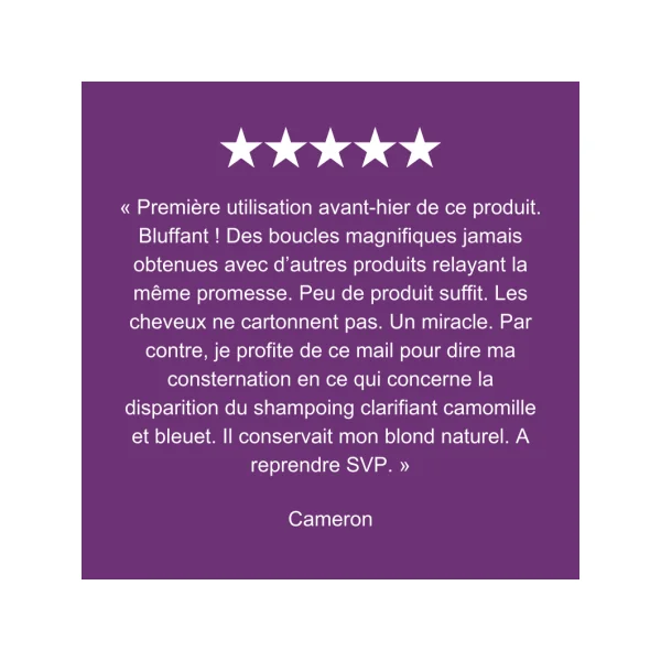Crème définition boucles fabuleuses à l'huile de graines de chia 150 ml