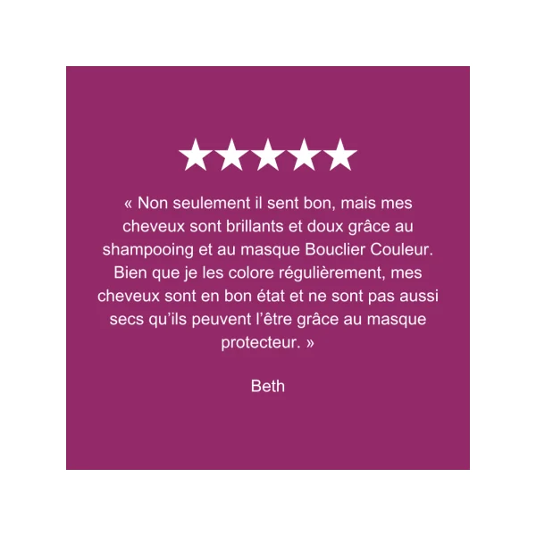 Crème lavante bouclier couleur aux baies de Camu-Camu 250 ml