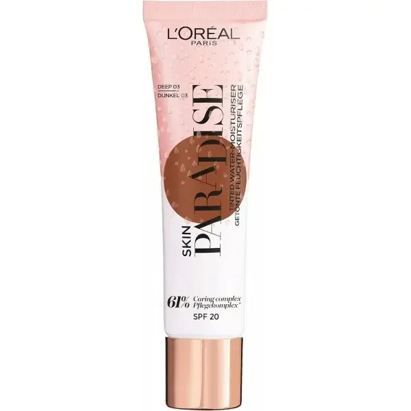Deep 03 - Crème Hydratante Teintée Skin Paradise Spf 20 de L\'Oreal Paris
