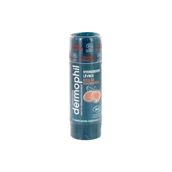 Dermophil Indien Hydratation Lèvres Bio Stick 4 g - Goût : Noix de Macadamia