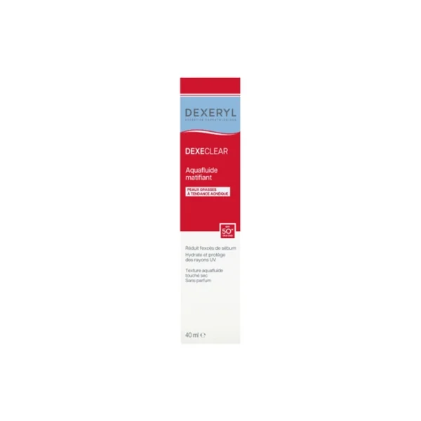 Dexeryl Dexeclear Aquafluide Matifiant SPF50+ 40 ml