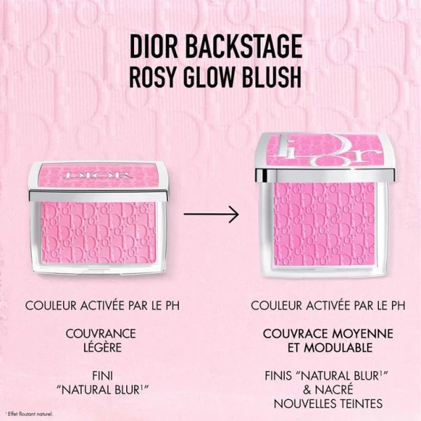 Dior Dior Backstage Rosy Glow Blush couleur activée par le pH - longue tenue