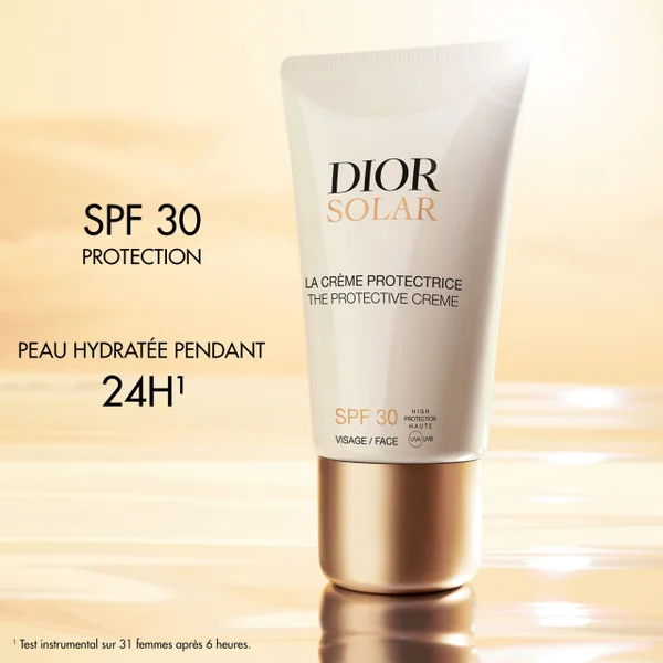 Dior Dior Solar La Crème Protectrice Visage SPF 30 Crème solaire visage haute protection