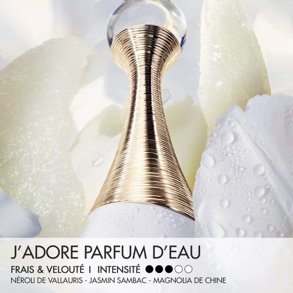 Dior J'Adore Parfum d'Eau Eau de Parfum sans alcool - Notes Florales