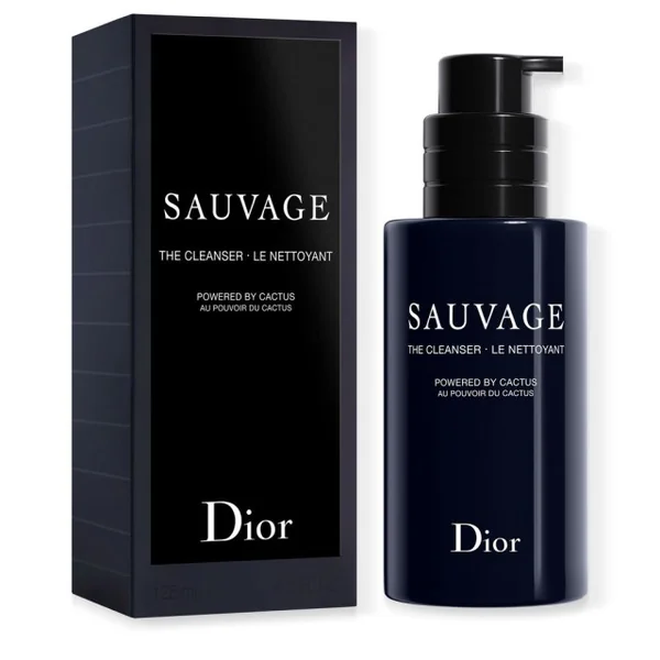 Dior Sauvage Le Nettoyant Nettoyant visage - charbon noir et cactus