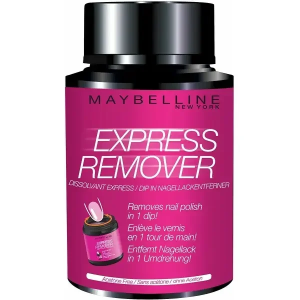 Dissolvant Express Sans Acétone de Maybelline New York