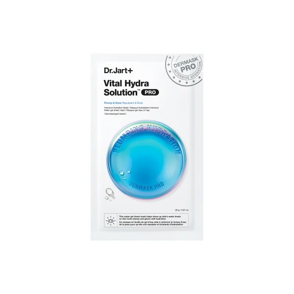 Dr. Jart+ Dermask Vital Hydra Solution Pro Masque Hydratant Intensif 26 g