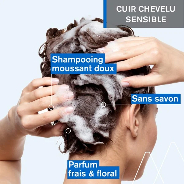 DS HAIR - Shampooing Doux Equilibrant - Tous Types de Cheveux, 500ml