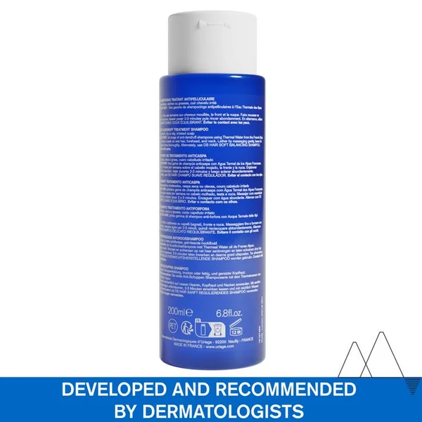 DS HAIR - Shampooing Traitant Antipelliculaire - Pellicules Modérées, 200ml