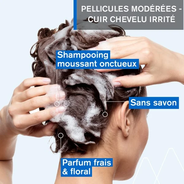 DS HAIR - Shampooing Traitant Antipelliculaire - Pellicules Modérées, 200ml
