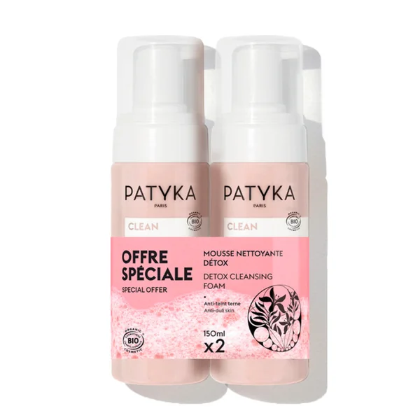 Duo Mousse Nettoyante Détox