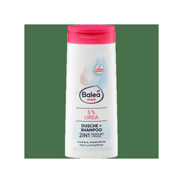 Duschgel 2in1 Dusche + Shampoo 5 % Urea, 300 ml