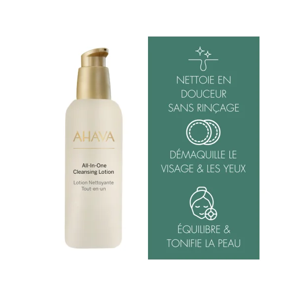 Démaquillant tonique 3-en-1 250 ml AHAVA