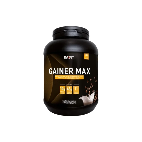 Eafit Construction Musculaire Gainer Max 1,1 kg - Parfum : Cappuccino