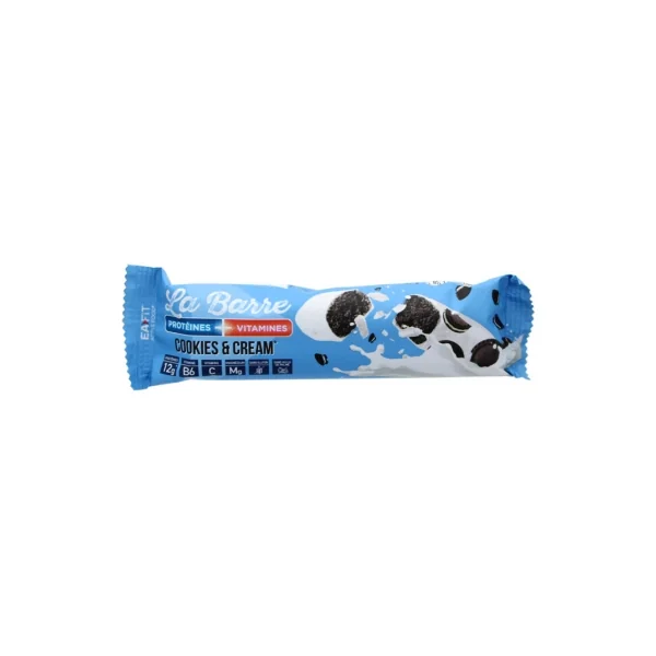 Eafit La Barre Protéines + Vitamines 49 g - Saveur : Cookies & Cream