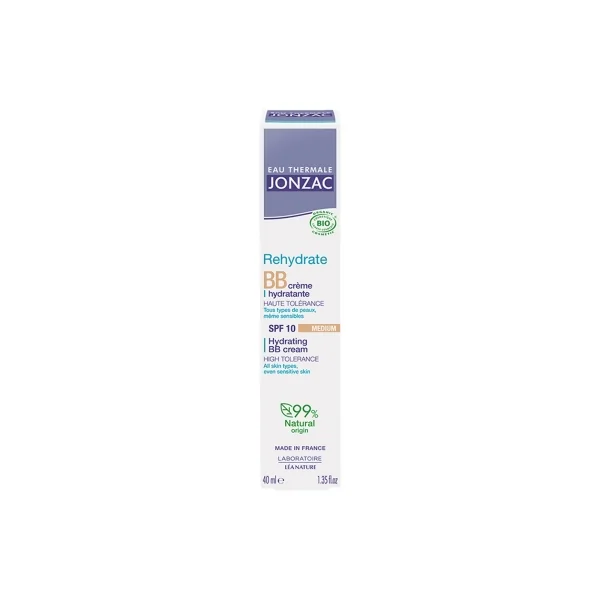 Eau Thermale Jonzac Rehydrate BB Crème Bio 40 ml - Teinte : Médium