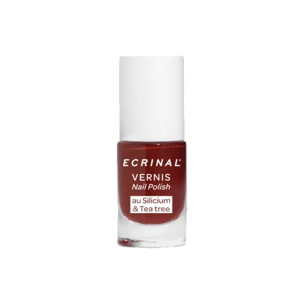 Ecrinal Vernis Silicium + Tea Tree 5 ml - Couleur : Terracotta